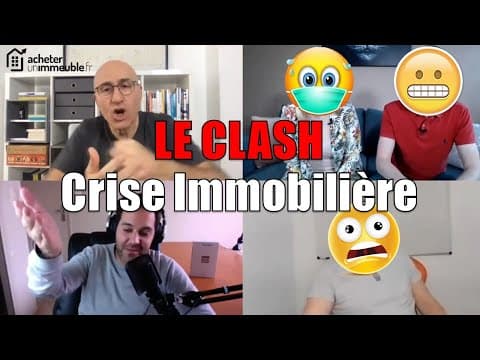 Crise Immobilière 2020  Coronavirus : l’avis d’Olivier Seban, Loic Cardin, Nicolas Popovitch