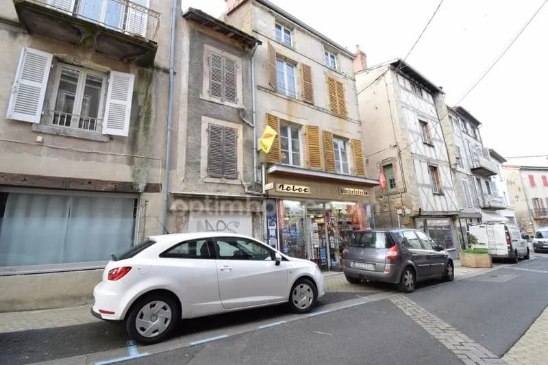 *** EXCLUSIVITE *** APPARTEMENT + LOCAL COMMERCIAL LOUÉ *** BILLOM CENTRE VILLE *** - Photo 1