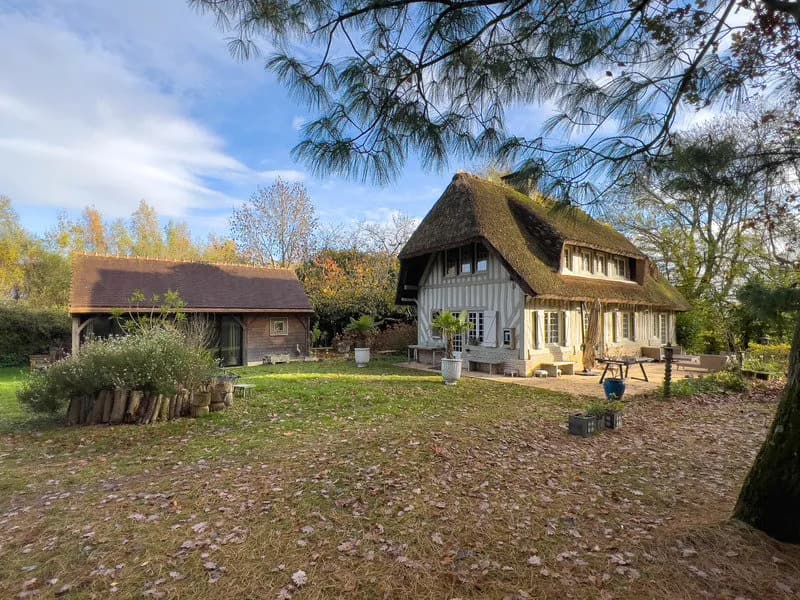 AUX PORTES DE HONFLEUR - ENSEMBLE IMMOBILIER AVEC 2 MAISONS NORMANDES - DÉPENDANCES - TERRAIN 7 300 m² - Photo 1