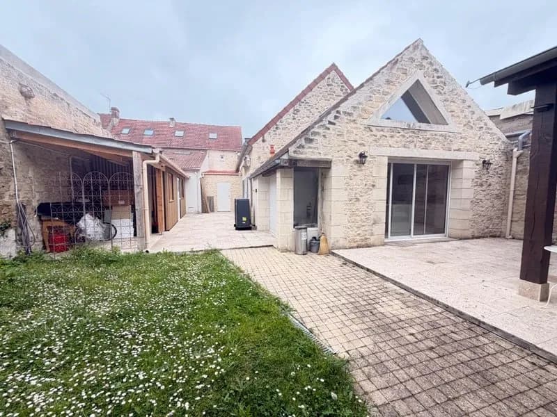 Ensemble immobilier avec 4 lots indépendants fort potentiel locatif à MONTATAIRE (60) - Photo 1