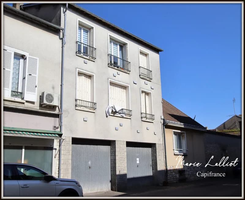 Immeuble de Rapport à vendre PUISEAUX (45), 2 Studios, 2 F2, Garages indépendants - Photo 1