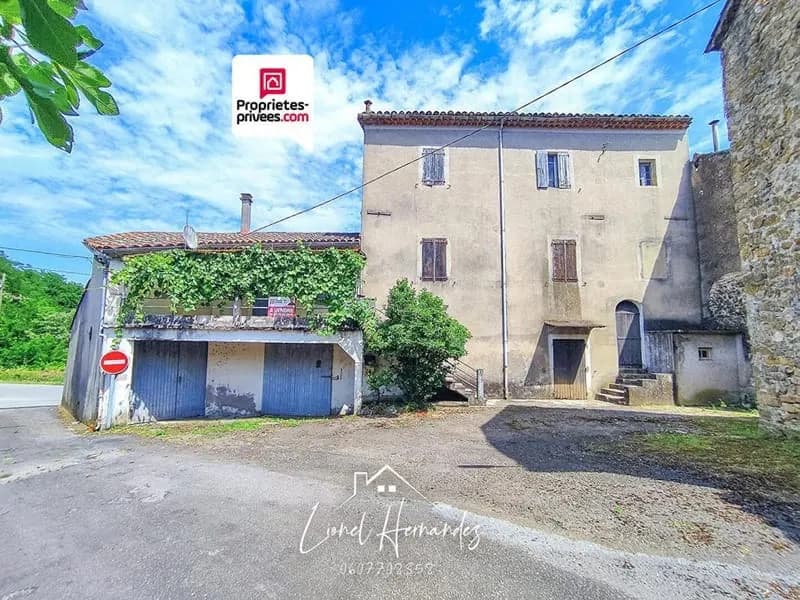 Molières-Sur-Cèze (30410). Ensemble immobilier de 195m² avec beaucoup de potentiel - Photo 1