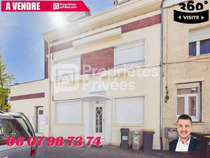 Immeuble de rapport rénové ? 5 logements + bureau ? Hautmont (59330) - Photo 1