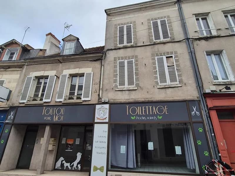 Ensemble immobilier 250 m² - Local commercial et deux logements - Hyper centre de Romorantin - Photo 1