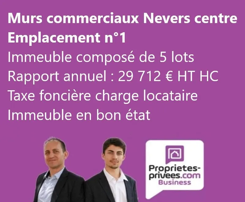 MURS COMMERCIAUX LOUES - NEVERS CENTRE - Photo 1