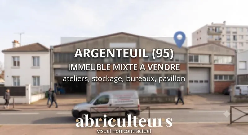ARGENTEUIL (95) - ENSEMBLE IMMOBILIER MIXTE DE 1 735 M² UTILES - Photo 1
