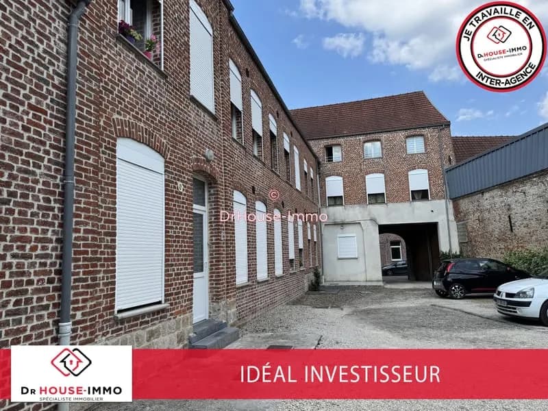 BAISSE DE PRIX - immeuble de rapport le quesnoy - TOP SECTEUR - RENTA IMMEDIATE 8% - Photo 1