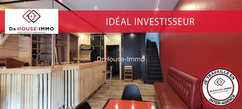LOCAL COMMERCIAL / HABITATION 94 m² CENTRE-VILLE ROYE (80700) - Photo 1