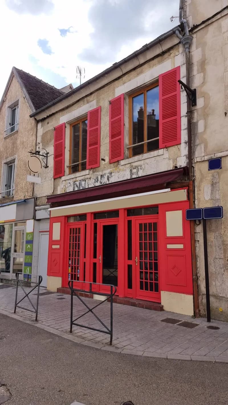 AUXERRE - COEUR DE VILLE - IMMEUBLE LOUE - Photo 1