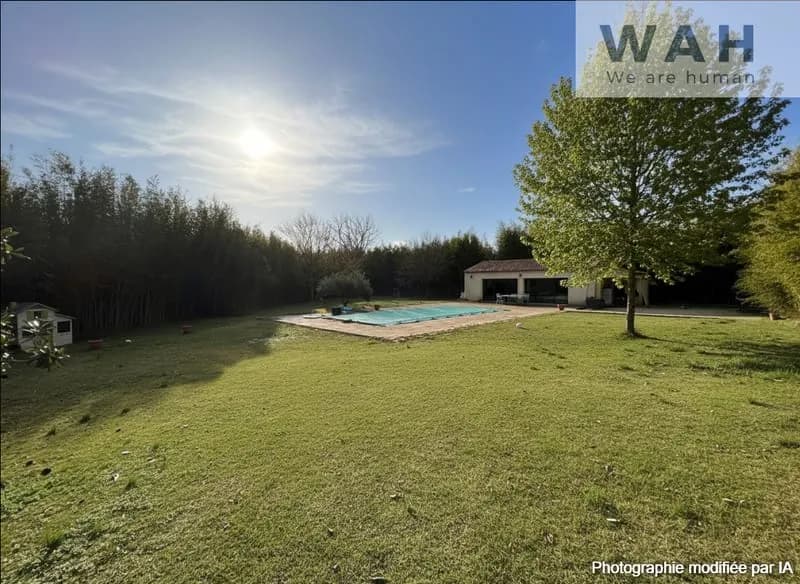 Ensemble immobilier en petite Camargue - villa plain-pied av - Photo 1