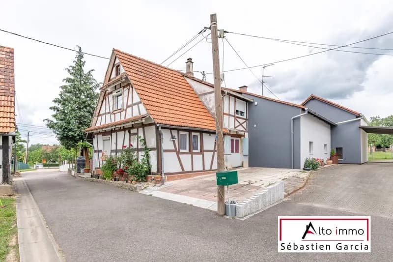 Immeuble de rapport à Oberkutzenhausen : 2 Logements + 1 à c - Photo 1