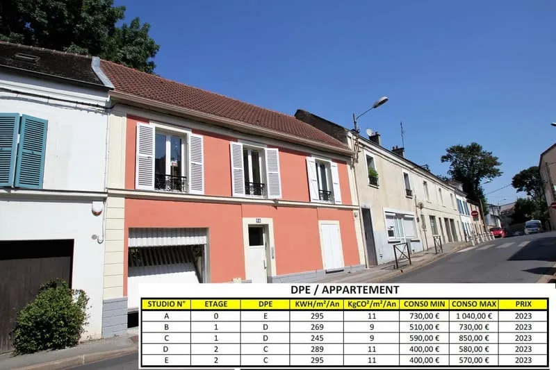 PETIT IMMEUBLE - CHENNEVIERES SUR MARNE - 5 STUDIOS - Photo 1