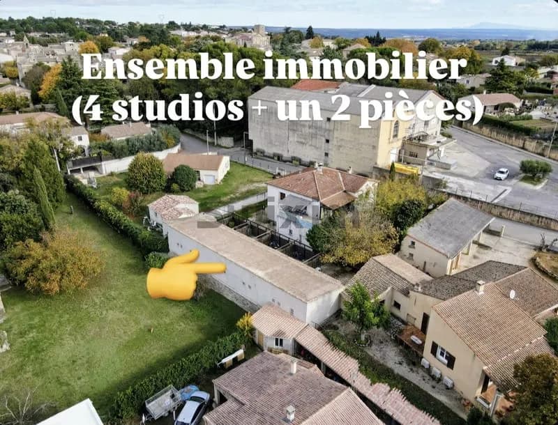 Sanilhac Sagriès : ensemble immobilier entièrement loué comp - Photo 1