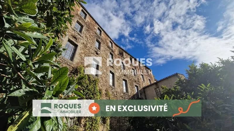 A VENDRE, proche Lodève, ensemble immobilier en pierre d'une - Photo 1