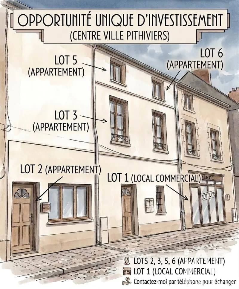 Immeuble de rapport 200 m² - Photo 1