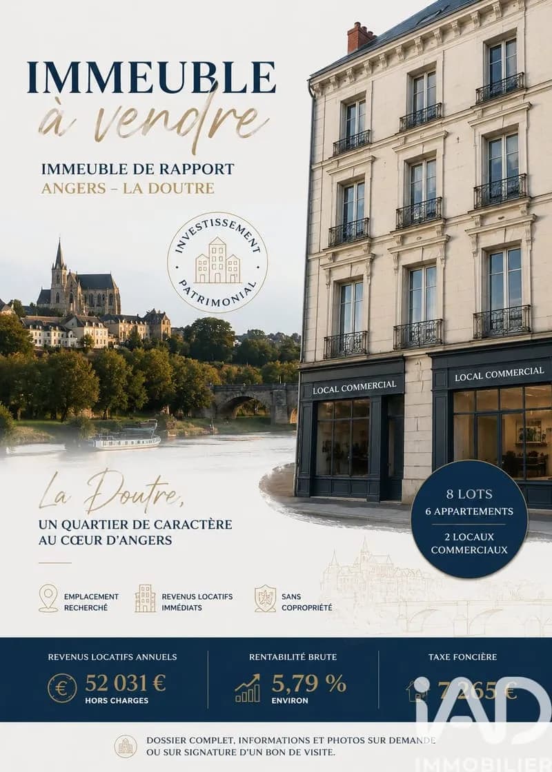 Immeuble de rapport 255 m² - Photo 1