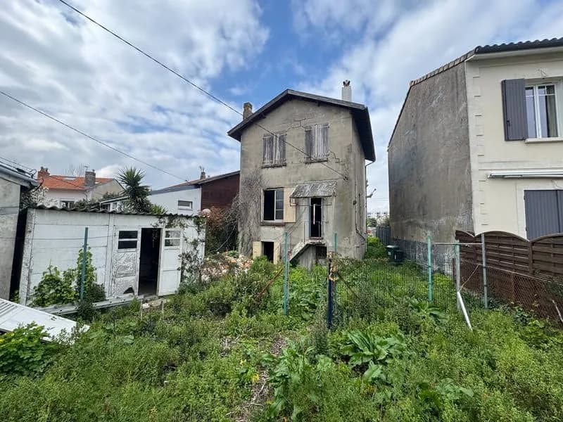Bordeaux Bacalan - Ensemble immobilier (2 maisons) de 150m² avec jardin - Photo 1