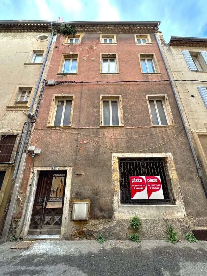 Immeuble Bagnols sur Cèze - 4 niveaux - 105 m² - Photo 1