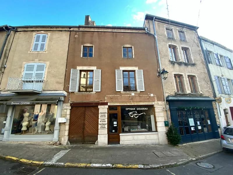 SAINT GENGOUX LE NATIONAL - Immeuble de 171 m² + grenier aménageable de 100 m² - Photo 1