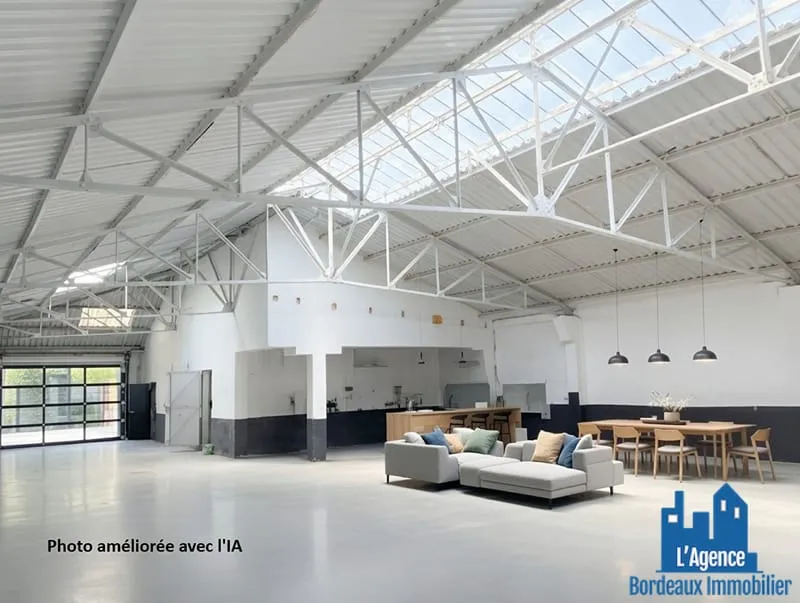 BORDEAUX- BARRIÈRE DU MÉDOC- TRAM D- ENTREPÔT DE 520M² TRANSFORMABLE EN BUREAUX ... - Photo 1