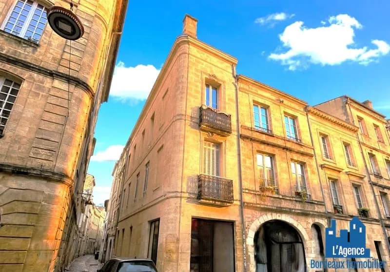 URGENT !!! BORDEAUX- COURS VICTOR HUGO- SECTEUR SAUVEGARDÉ- IMMEUBLE MIXTE 2 LOTS 165M² EN SECTEUR SAUVEGARDÉ ! - Photo 1
