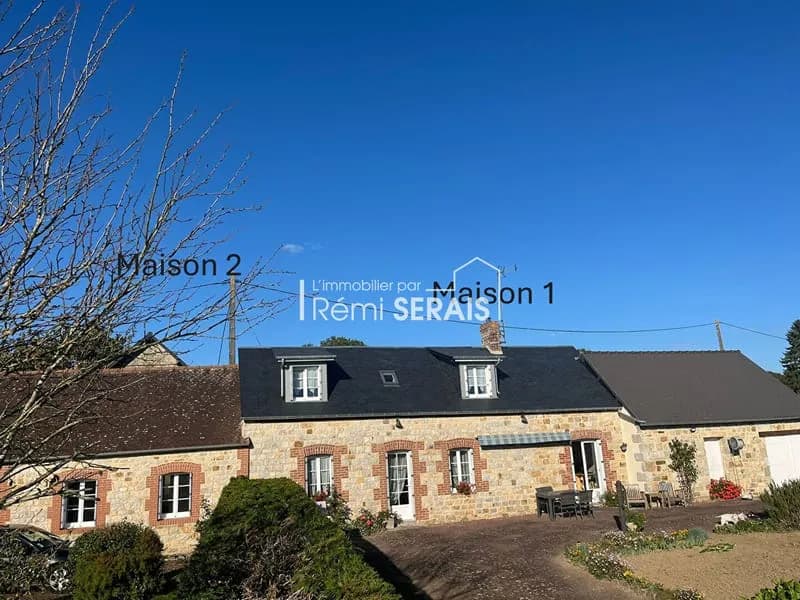 Domfront-en-Poiraie : Ensemble immobilier de deux maisons - Photo 1