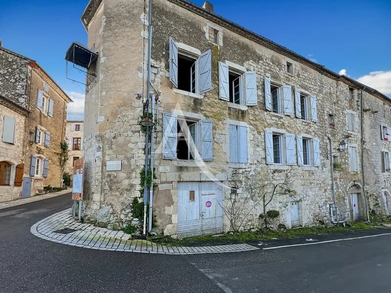 IMMEUBLE EN PIERRES au coeur d'une bastide - Photo 1