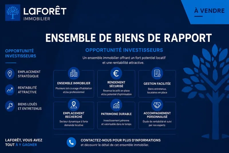 Ensemble immobilier de rapport - Photo 1