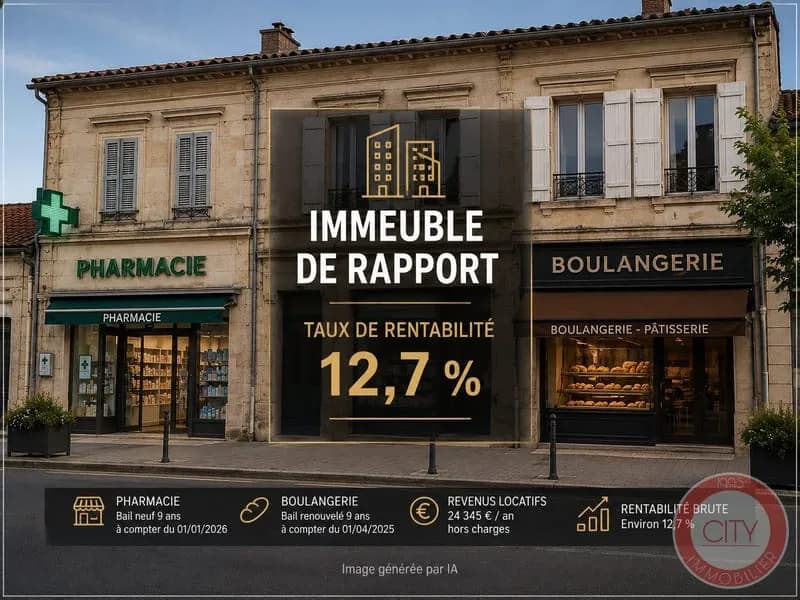 OPPORTUNITÉ INVESTISSEUR - ENSEMBLE IMMOBILIER DE RAPPORT ENT - Photo 1