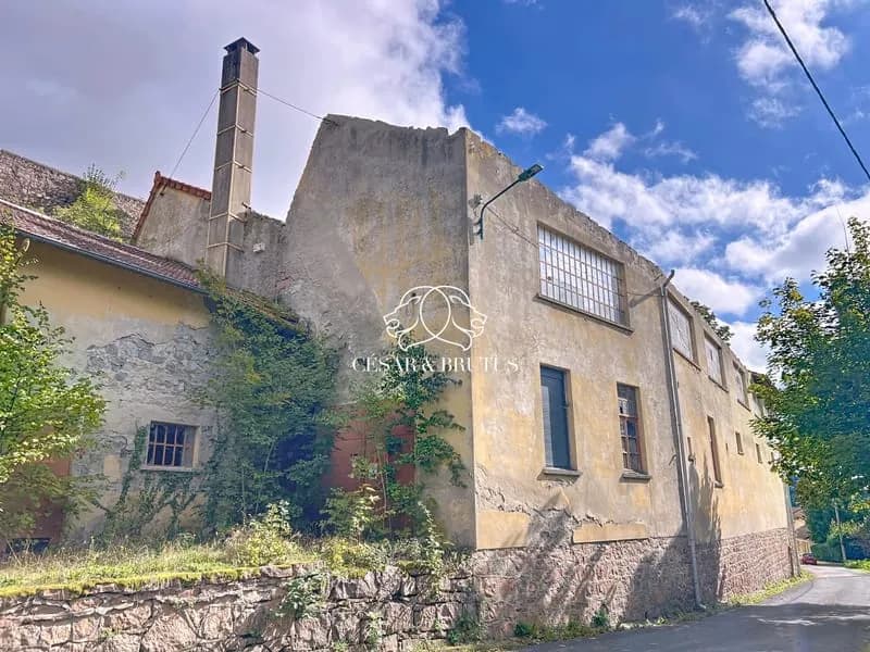 Entrepot à diviser pour habitation avec extérieur et vue - Photo 1