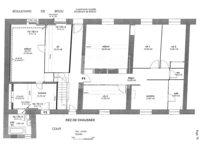 Immeuble de rapport en monopropriété - Centre-ville de Bourg - Photo 1