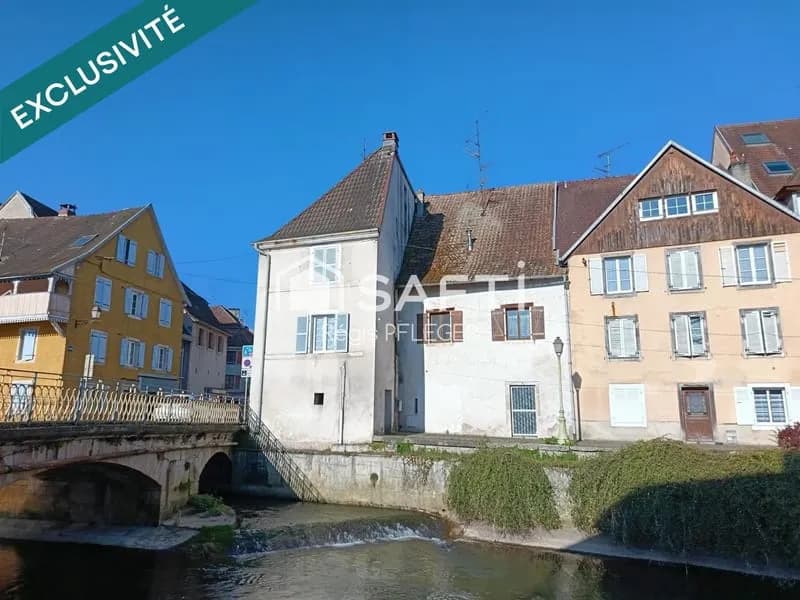 Immeuble avec local commercial de 90 m2, plus appartement 90 m2 - Photo 1