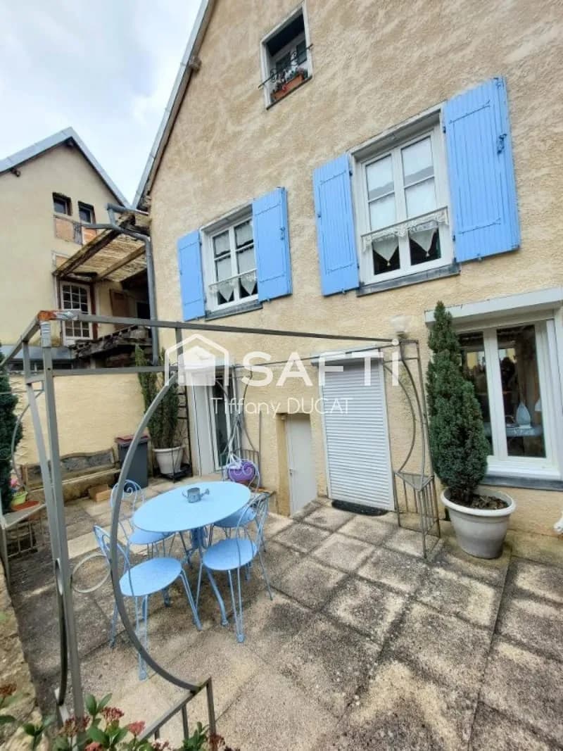 Maison avec local commercial, appartement T3 et terrasse - Photo 1