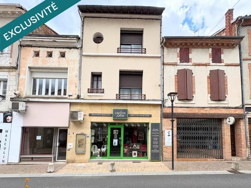Immeuble mixte avec terrasse, garage et potentiel - Photo 1
