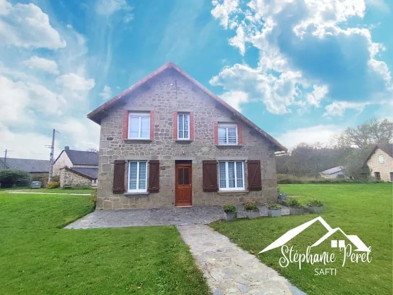 FLAYAT - Ensemble immobilier de 160 m² avec deux maisons - Terrain 1 609 m² - Photo 1