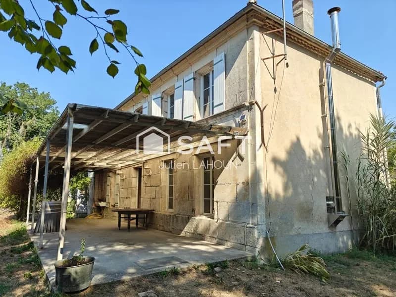 Ensemble immobilier avec deux maisons et terrain - Photo 1