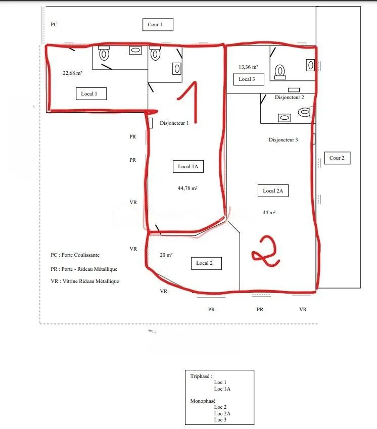 Immeuble de rapport 3 pièces 145 m² - Photo 1