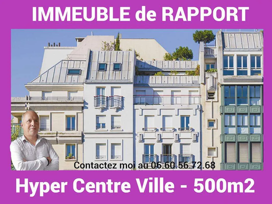 Murs immeuble 500m² hyper centre ville Dreux - Photo 1