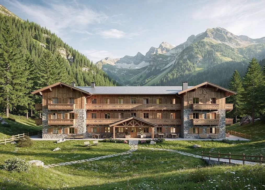Vente murs auberge restaurant 6800m² à Valdeblore - Photo 1