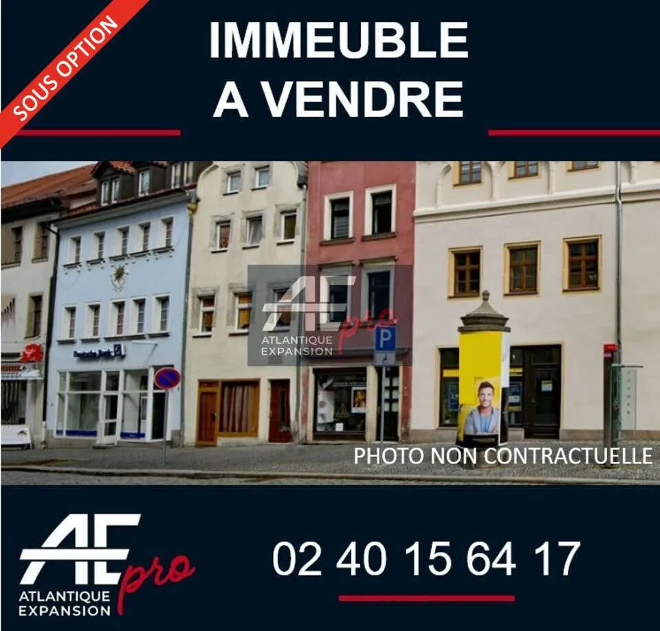 AV immeuble mixte 55m² à Saint-Nazaire empl strat - Photo 1