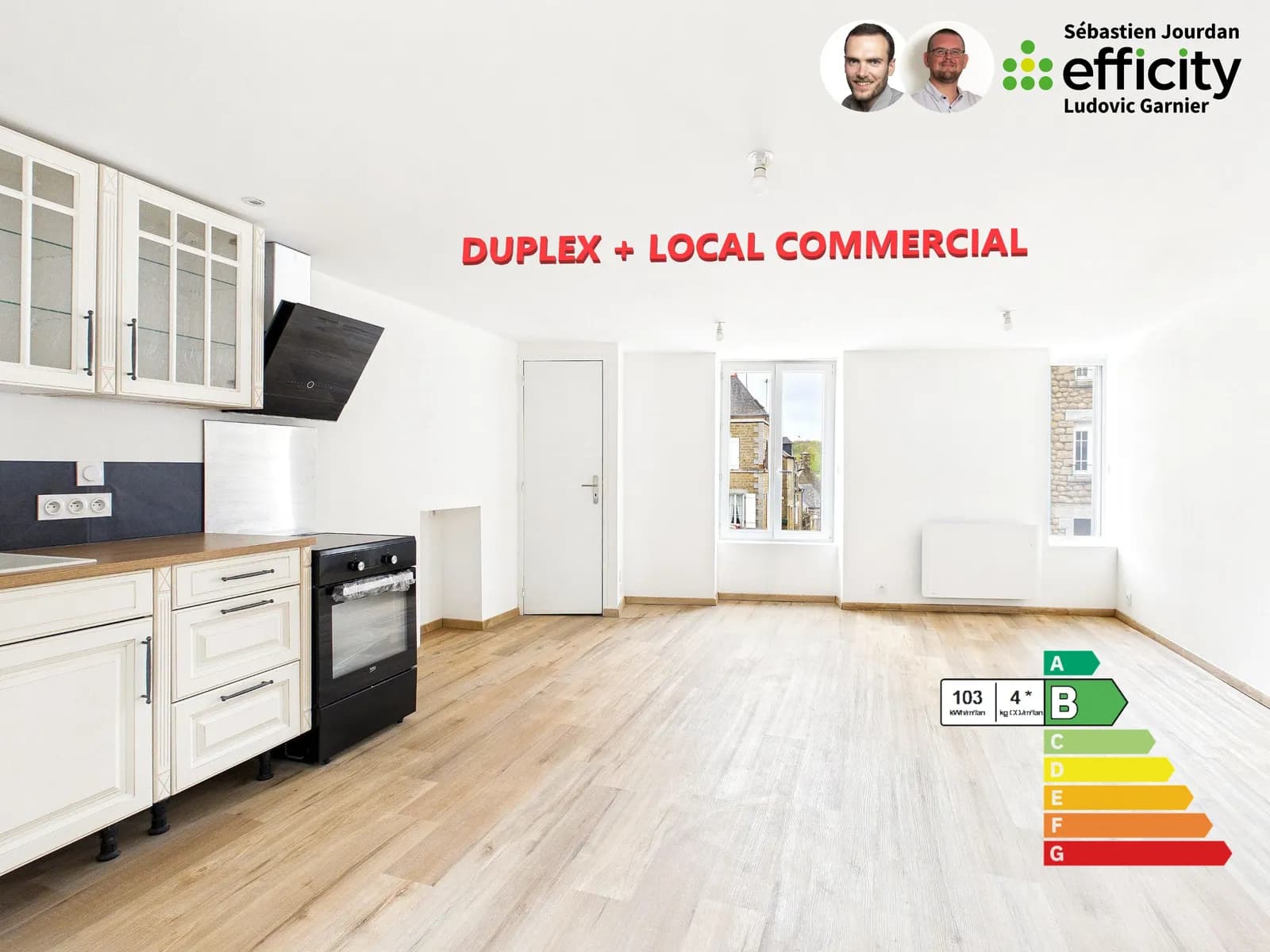 Immeuble 3 pièces 83 m² - Photo 1
