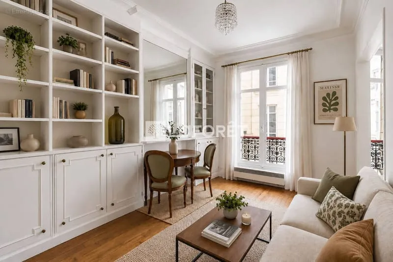 Proche place wagram - bel immeuble - 2 pieces - elegant - au calme - Photo 1