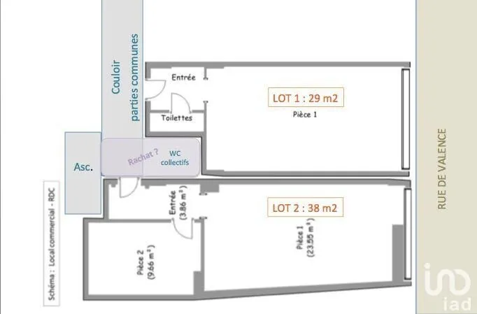 Immeuble 66 m² - Photo 1