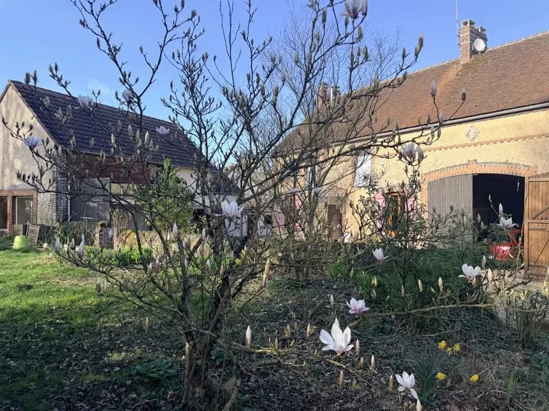 Ref 742 A 1h30 de Paris A6, à 15 mn Toucy, Vous serez séduit par cet ensemble immobilier , longère, - Photo 1