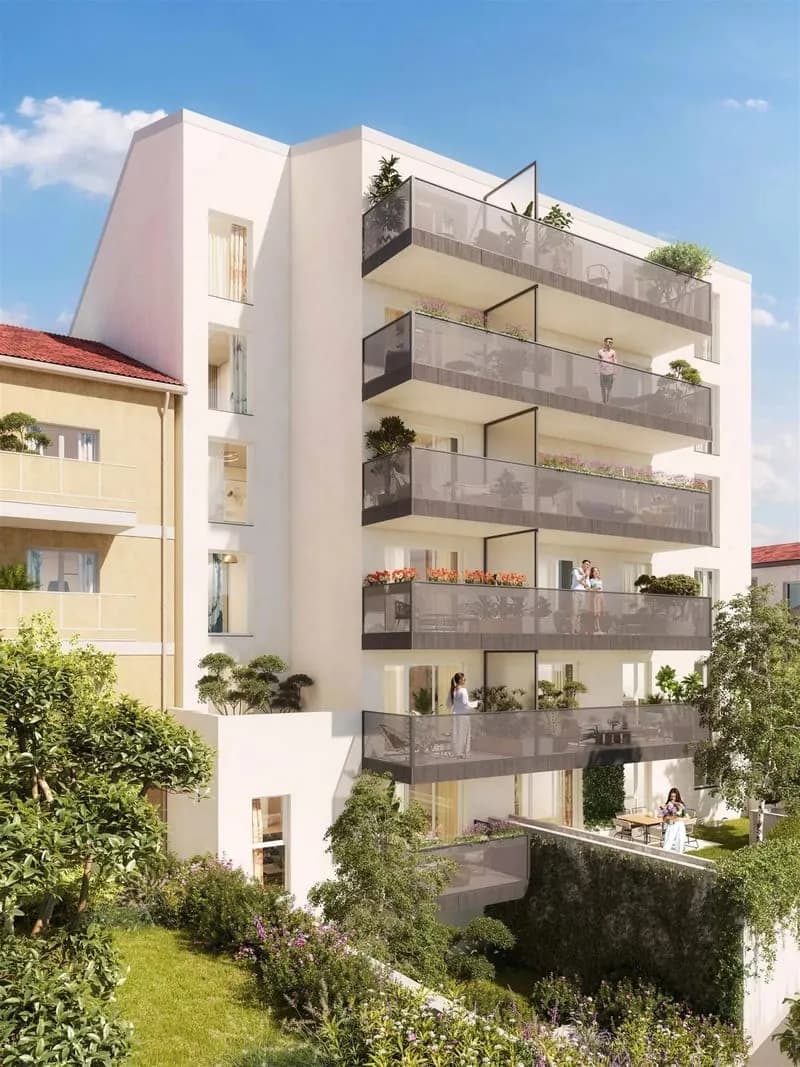 Nouvelle construction d'appartements de standing à Nice centre Est. - Photo 1