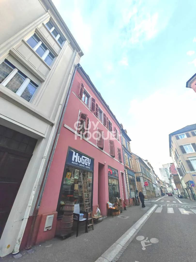 EXCLUSIVITÉ : IMMEUBLE DE RAPPORT 3 APPARTEMENTS + 1 LOCAL COMMERCIAL CENTRE-VILLE MULHOUSE - Photo 1