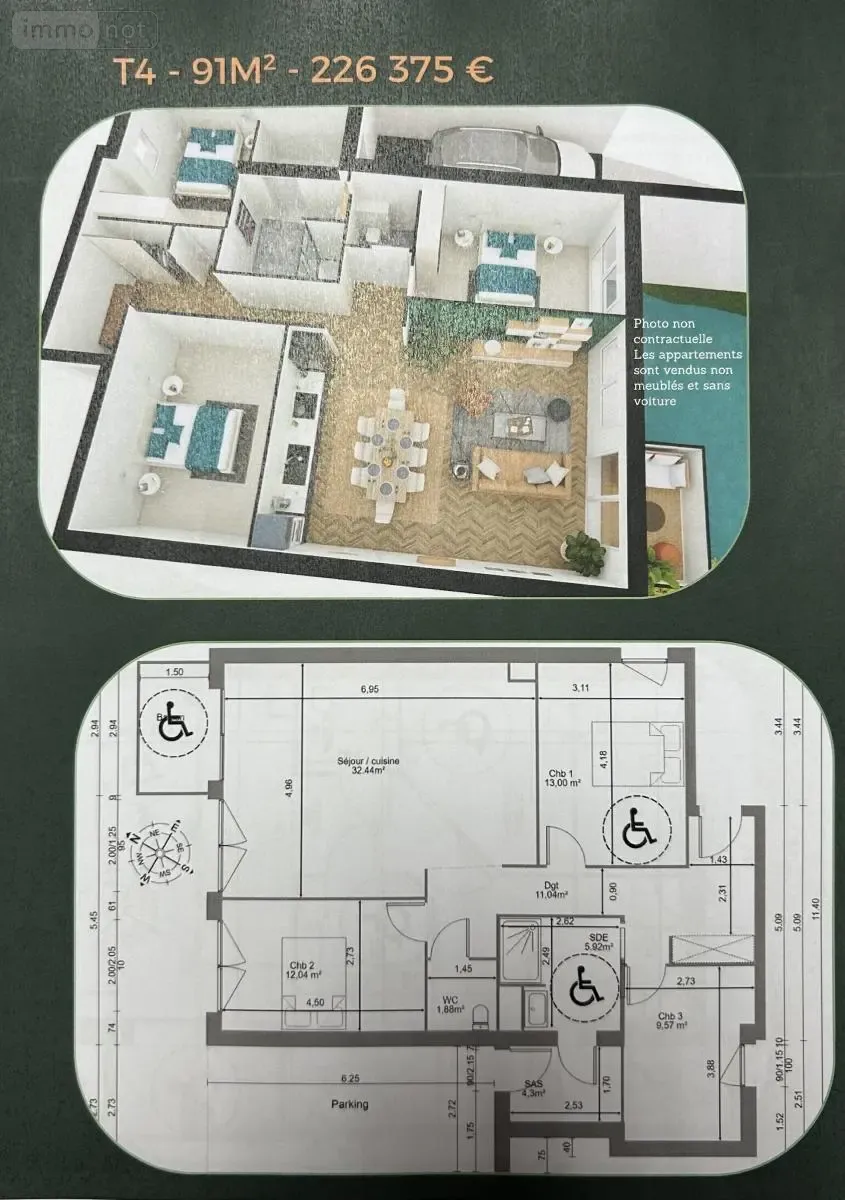 Immeuble 53 m² - Photo 1