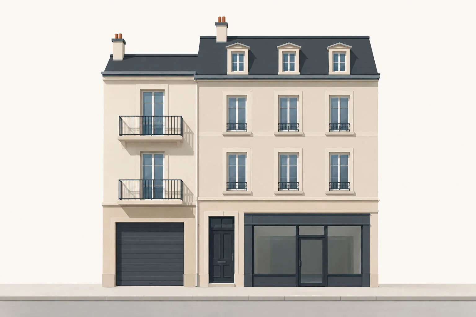 Ensemble immobilier - 336m² - MÂCON CENTRE - Photo 1