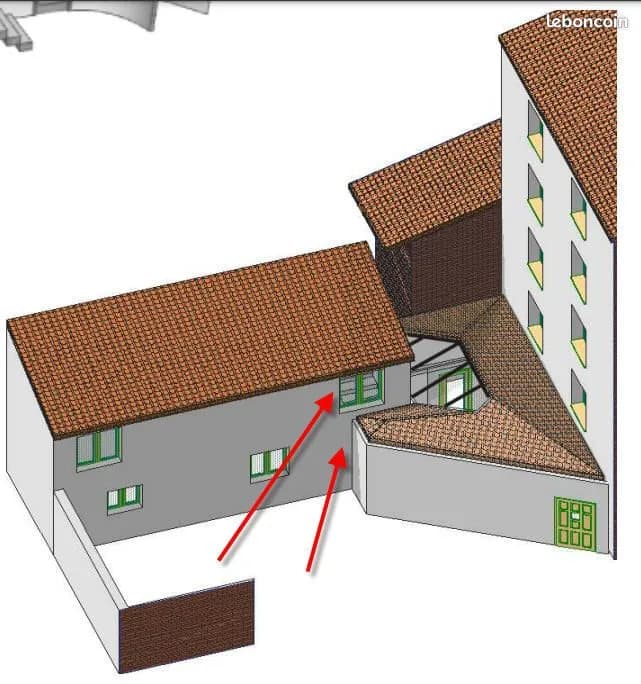 À vendre, directe propriétaire, LOCAL COMMERCIAL devant sur le boulevard et logements 4 pièces à l'arrière dans un petit immeuble - Photo 1