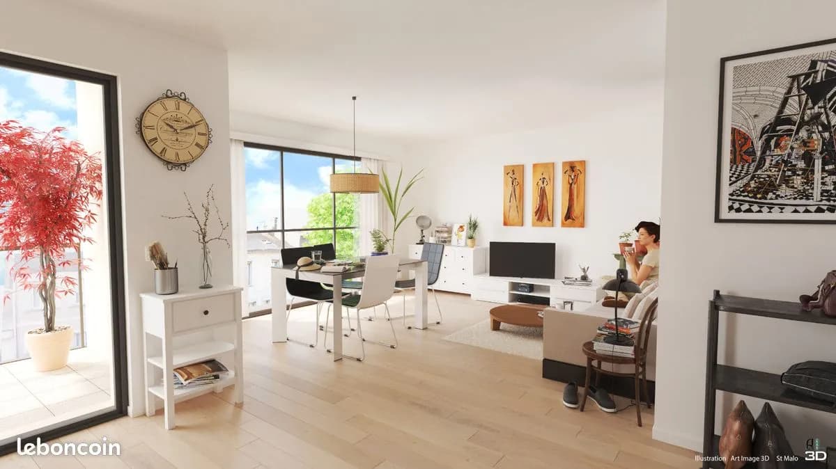 Immeuble 3 pièces 67 m² - Photo 1